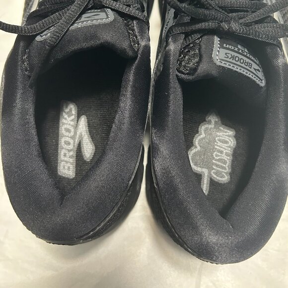 Brooks ⭐️EUC⭐ Men's Addiction 13 Running Sneakers Black/Ebony Men's 9.5 WIDE - Picture 10 of 12